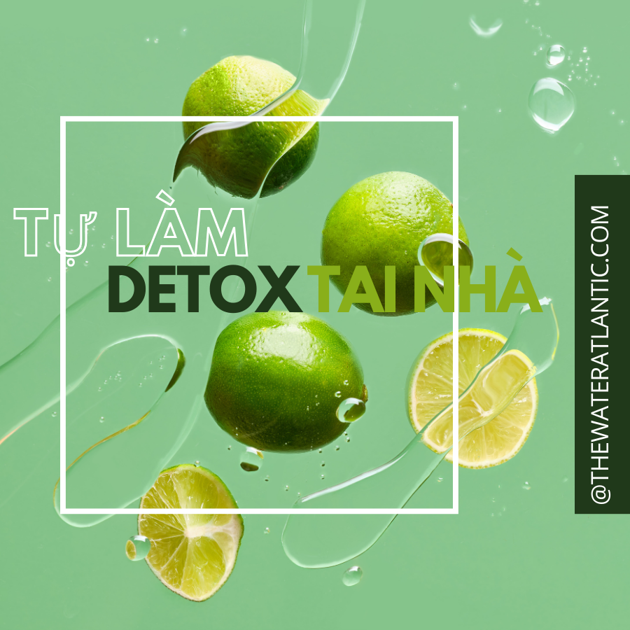 Tự làm nước Detox tại nhà đơn giản